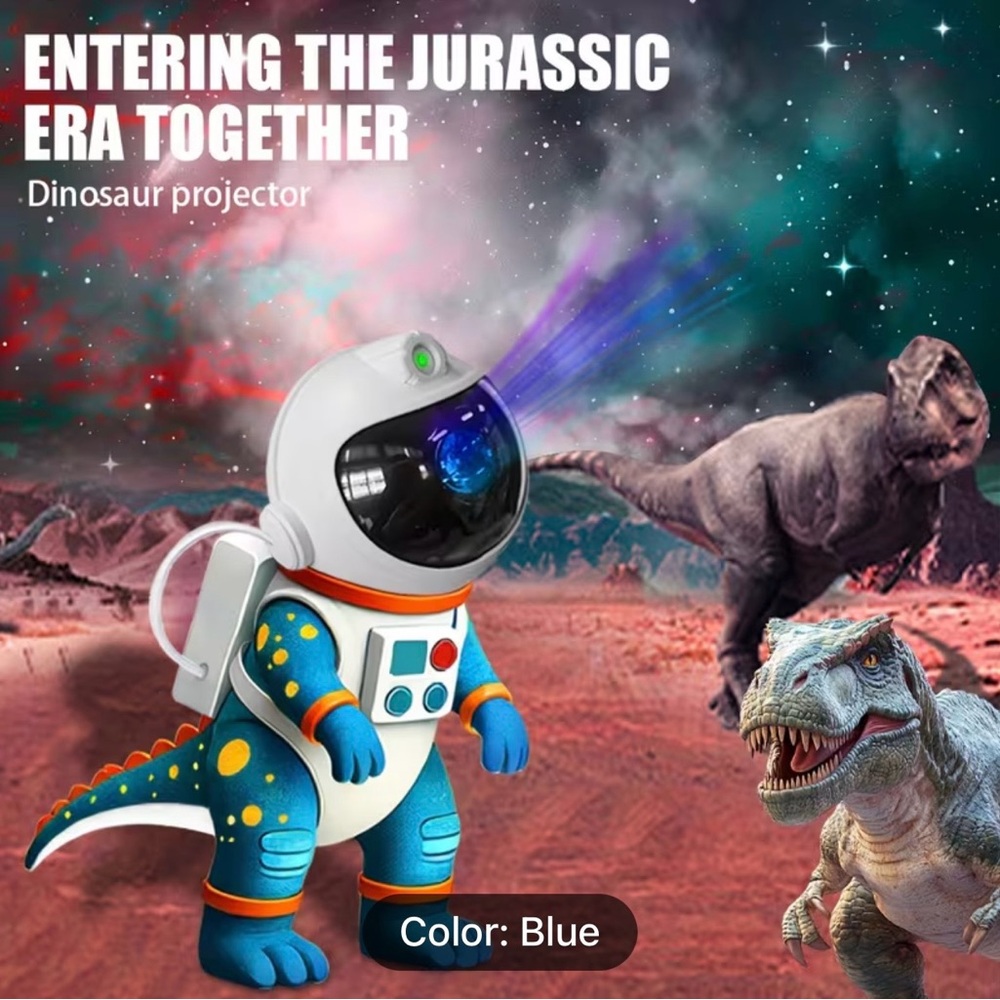 Blue Dinosaur Projector Toy